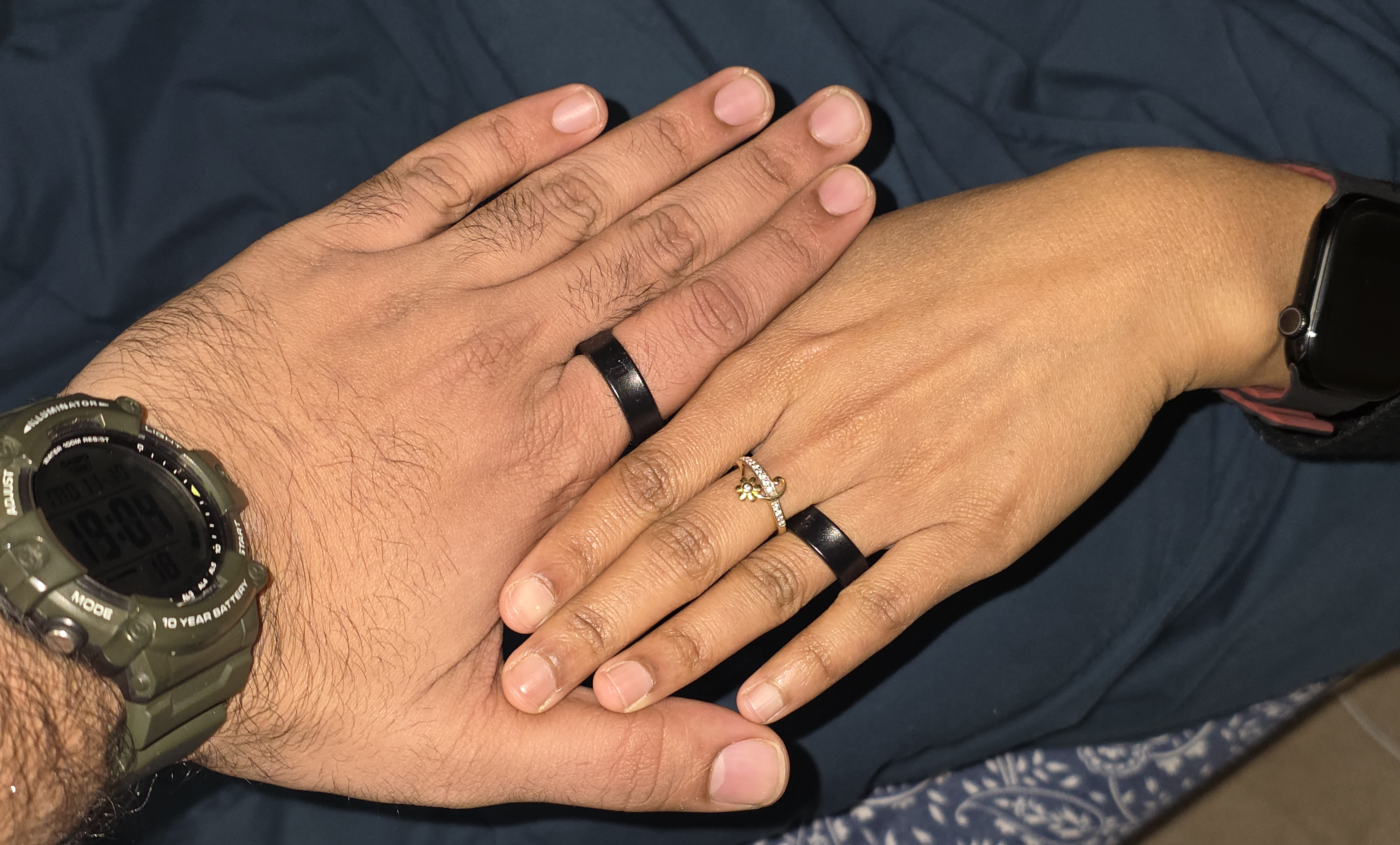 Sketch of a couple on a couch